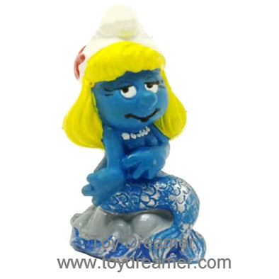 20142 Mermaid Smurfette Blue Tail Schleich Smurfs Figurine 