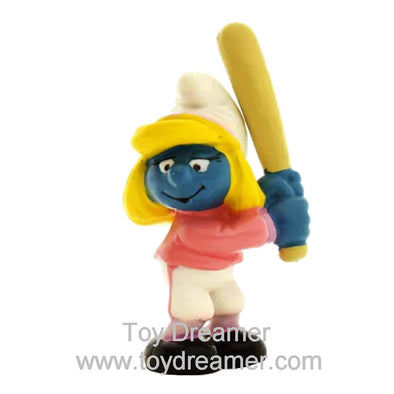20186 Baseball Smurfette Schleich Smurfs Figurine Smurf