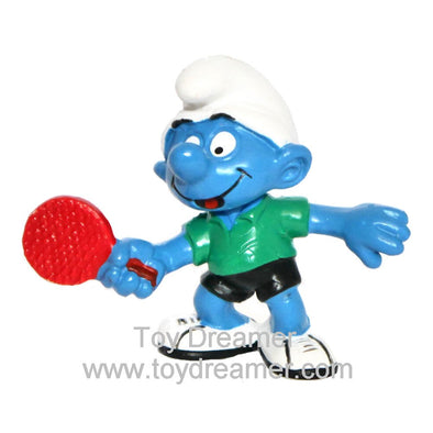 20227 Table Tennis Smurf (a couple of tiny rubs)