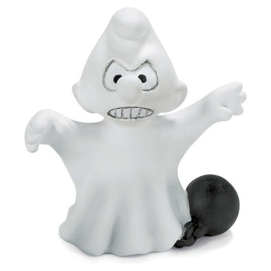 20542 Ghost Smurf Schleich Halloween Smurfs Figurine 