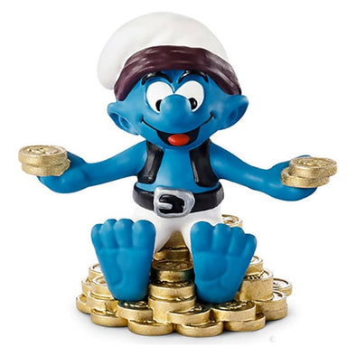 20766 Treasure Hunter Pirate Smurf Schleich Smurfs Figurine 