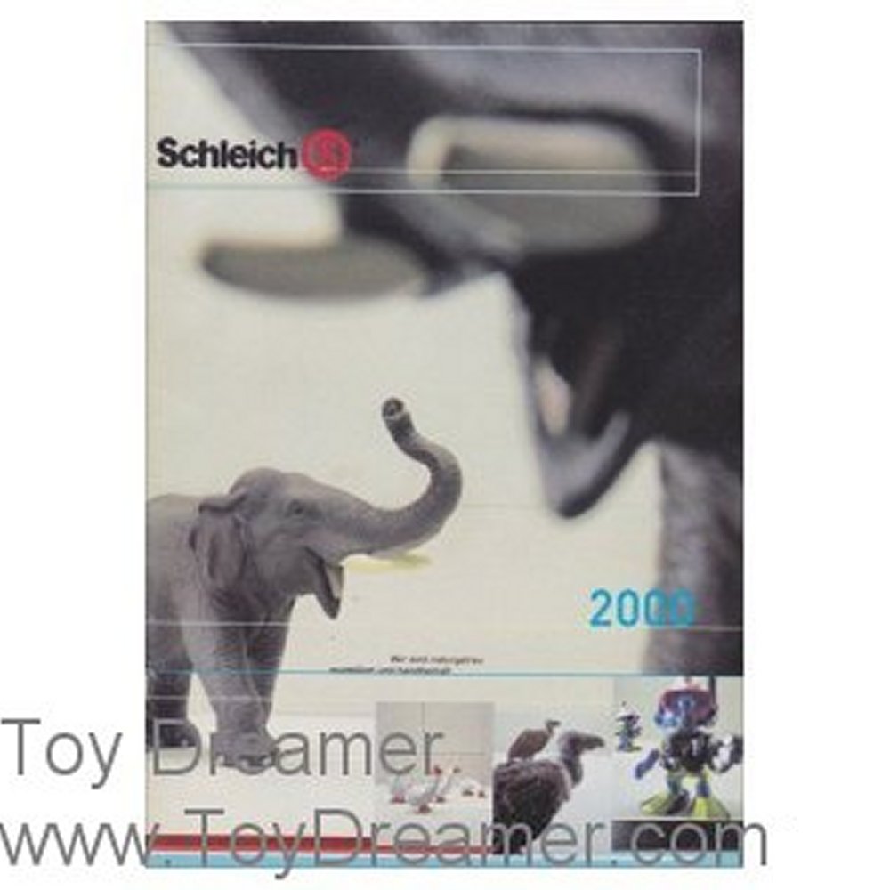Schleich Catalog 2000 booklet animal figurine retired figures rare