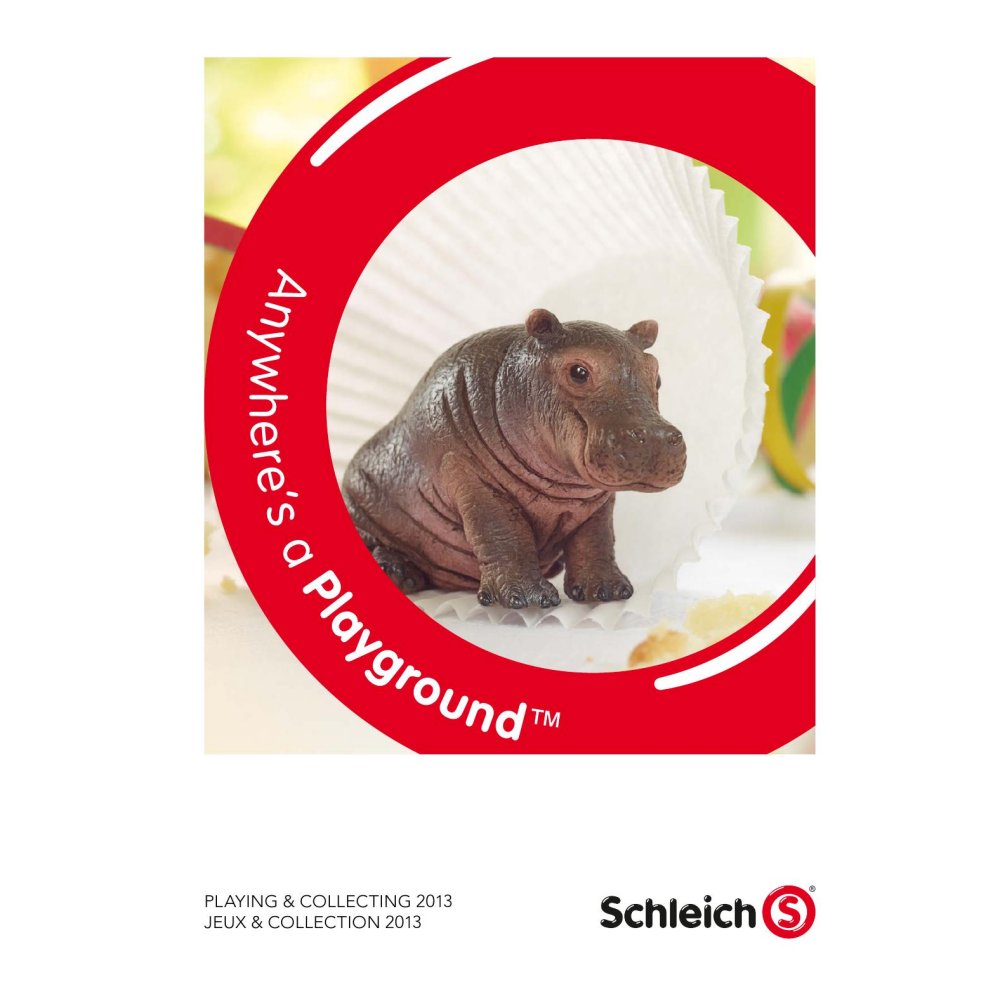 Schleich Collectors Catalog 2013 Large Booklet collectible animal