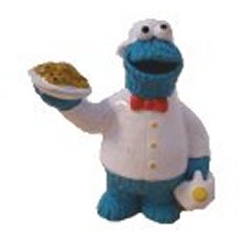Sesame Street Sesame Street: Cookie Monster Waiter Toy Figure