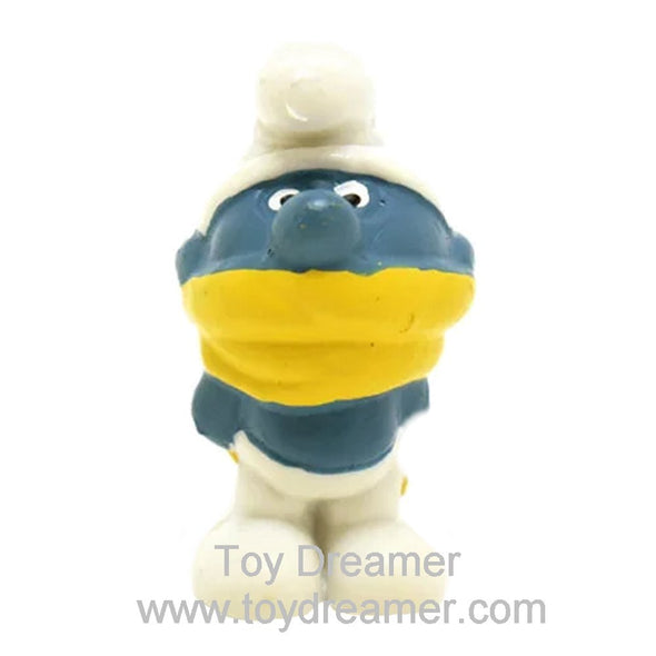 20004 Shiver Smurf Yellow Scarf Schleich Smurfs Figurine 