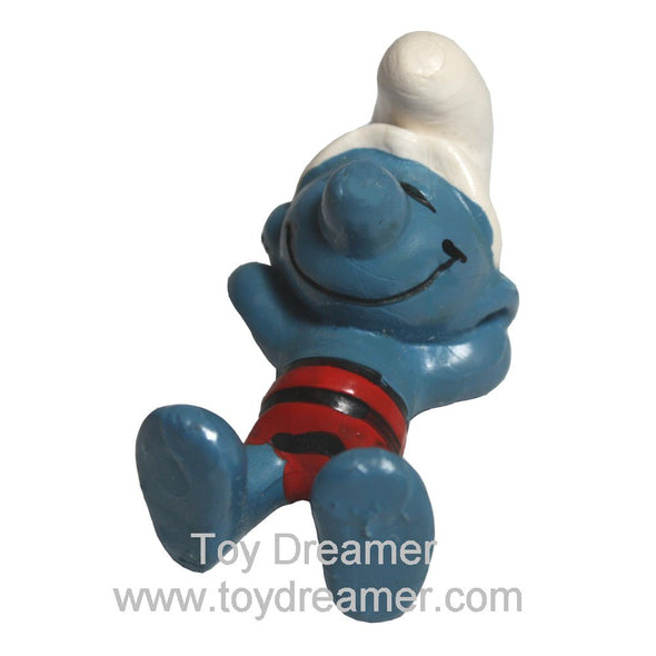 Smurf Sunbather Black/Red Trunks Schleich Smurfs 