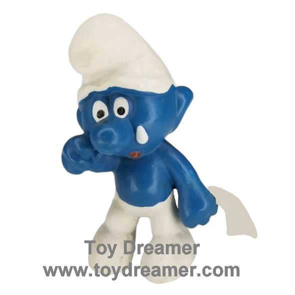 20018 Crying Smurf White Hanky Schleich Smurfs Figurine 