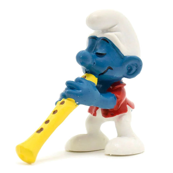 Smurf Flute 20048 Schleich Smurfs Figurine 