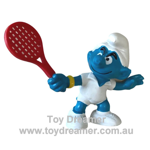 20049 Tennis Star Smurf Schleich Smurfs Figurine 