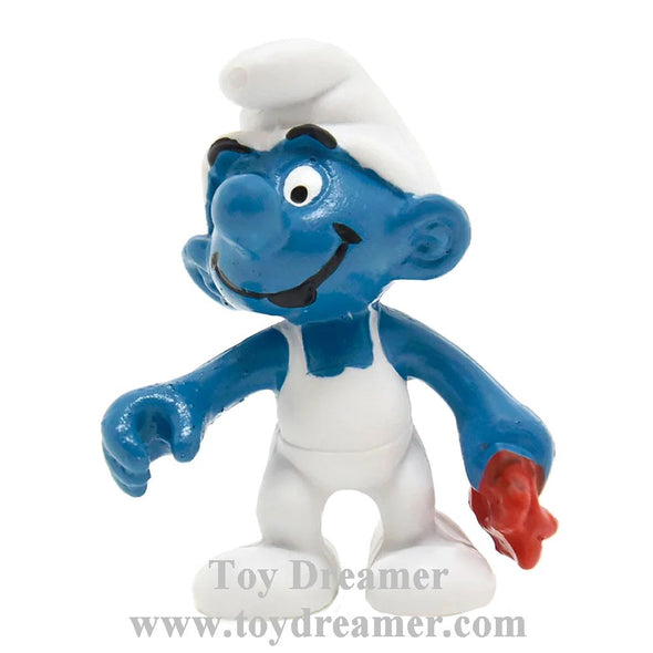 20052 Smurf Cleaner Schleich Smurfs Figurine 