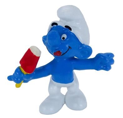 20053 Ice Lolly Smurf - Red/White