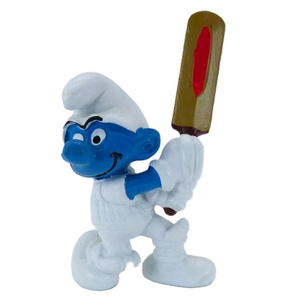 20066 Cricketer Smurf Schleich Smurfs Figurine cricket