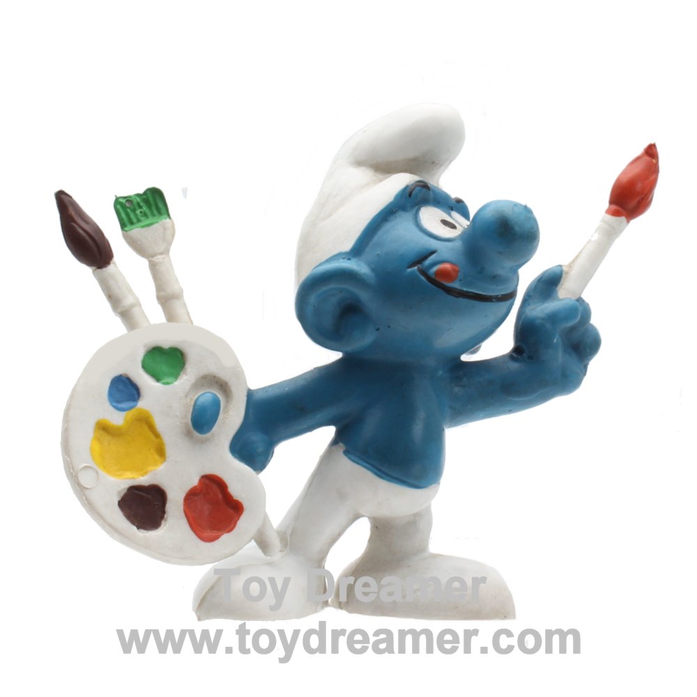 20089 20089 Painter Smurf Schleich Smurfs Figurine – Toy Dreamer