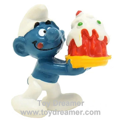 20100 Cake Smurf Schleich Smurfs Figurine 