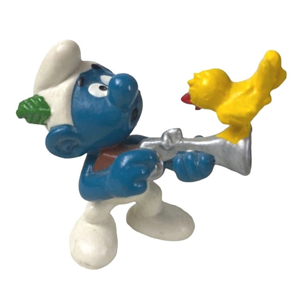 20106 Hunter Smurf Schleich Smurfs Figurine 