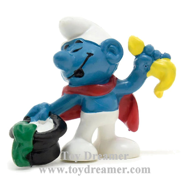 20114 Magician Smurf Schleich Smurfs Figurine 