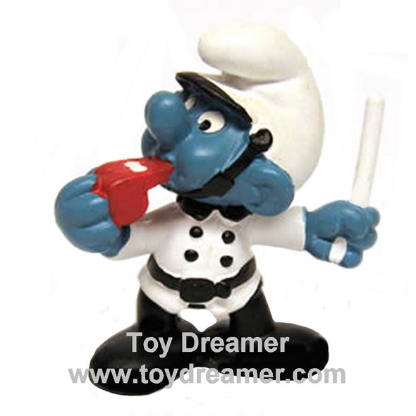 20123 Policeman Smurf - White