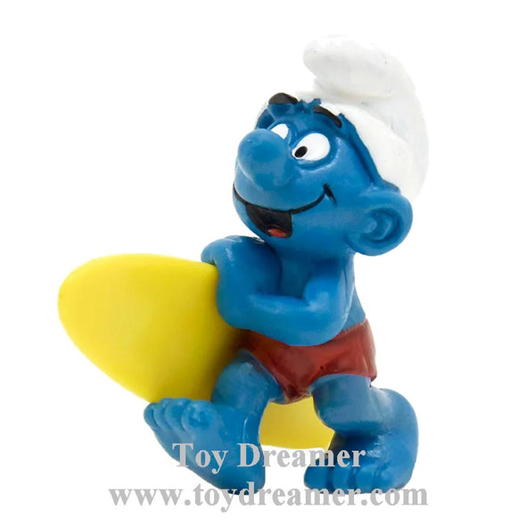 20137 Surfer Smurf Schleich Smurfs Figurine 