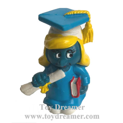 Smurf 20151 Graduate Smurfette Schleich Smurfs Figurine 