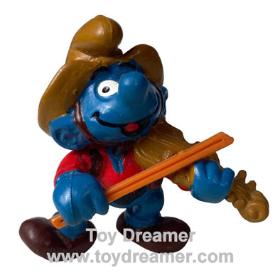 20159 Violin Smurf Schleich Smurfs Figurine 