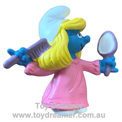 20182 Smurfette Comb & Mirror Smurf Schleich Smurfs Figurine 