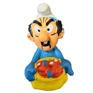 20199 Gargamel Mask Smurf (tiny ear rub)