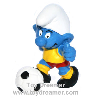 20416 New Football Smurf Schleich Smurfs Figurine Soccer