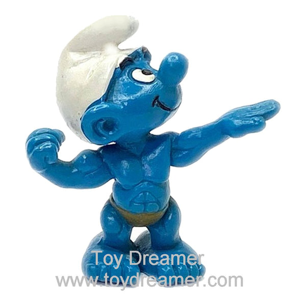 Smurf 20417 Bodybuilder Schleich Smurfs Figurine 