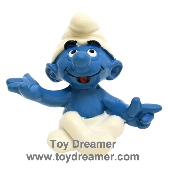 20423 Yoga Smurf Schleich Smurfs Figurine 