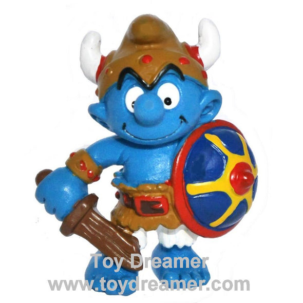 20430 Viking Smurf Schleich Smurfs Figurine 