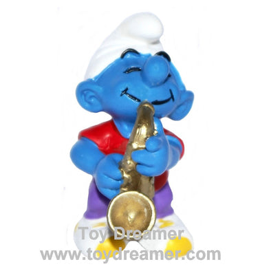 20436 Saxophone Smurf Schleich Smurfs Figurine 