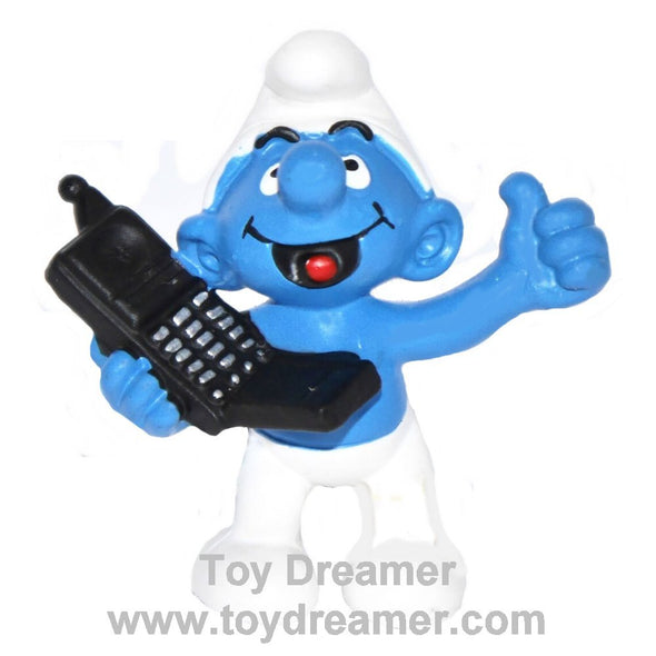 20438 Mobile Smurf Schleich Smurfs Figurine 