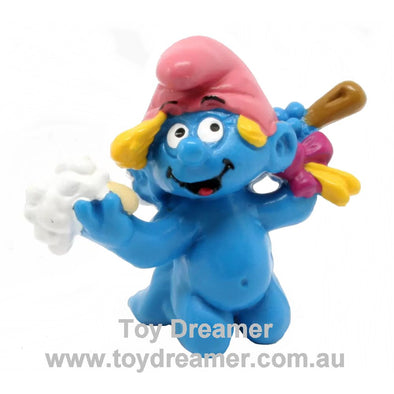 20448 Smurfette Baby Bathing Smurf Schleich Smurfs Figurine 