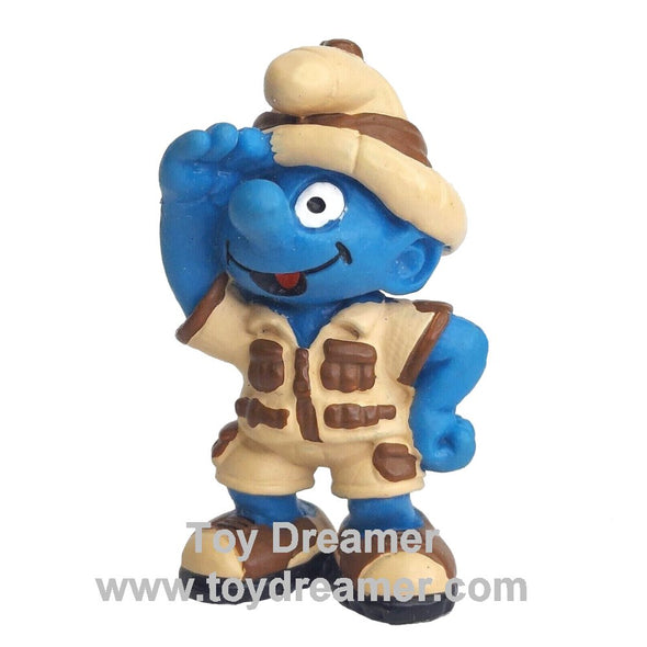 20475 Safari Smurf Schleich Smurfs Figurine 