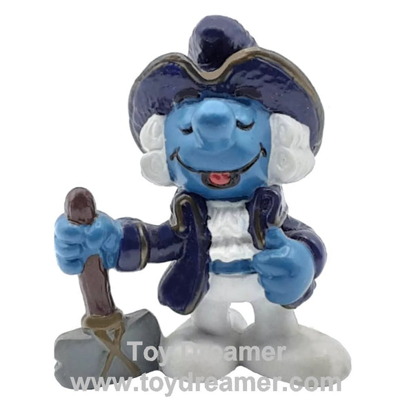 20505 George Washington History Smurf Schleich Smurfs Figurine 