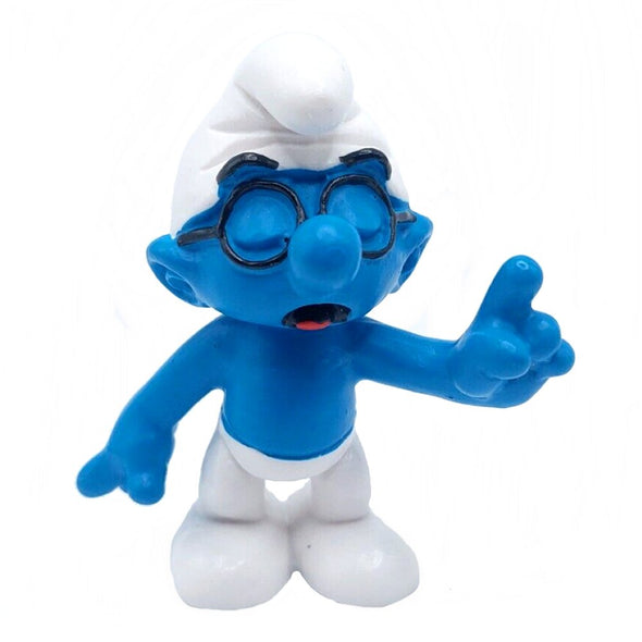 20536 Brainy Smurf Schleich Smurfs Figurine 