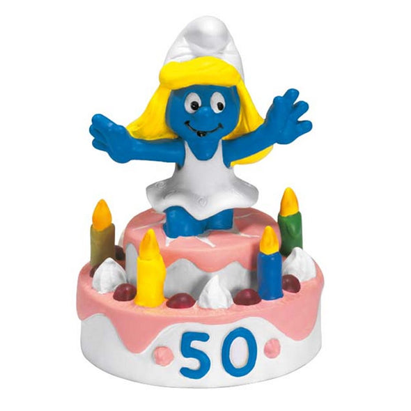 20704 Party Smurfs Surprise Smurfette Schleich Smurfs Figurine 