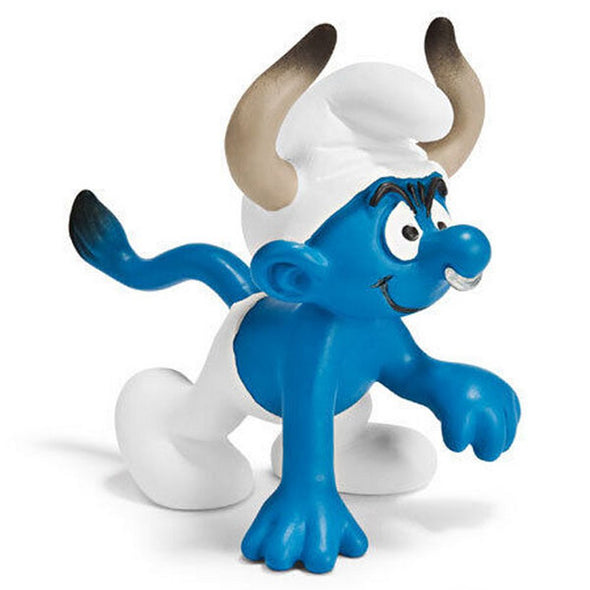 20721 Zodiac Taurus Smurf Schleich Smurfs Figurine 