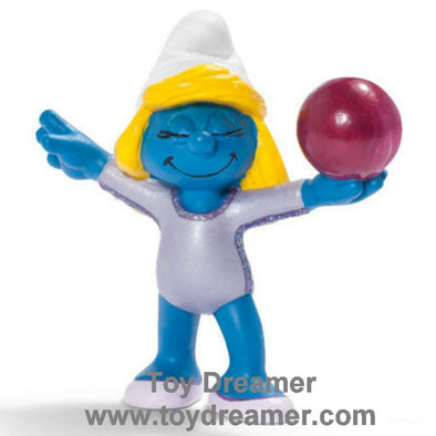 20740 Olympic Gymnastic Smurfette Smurf Schleich Smurfs Figurine 