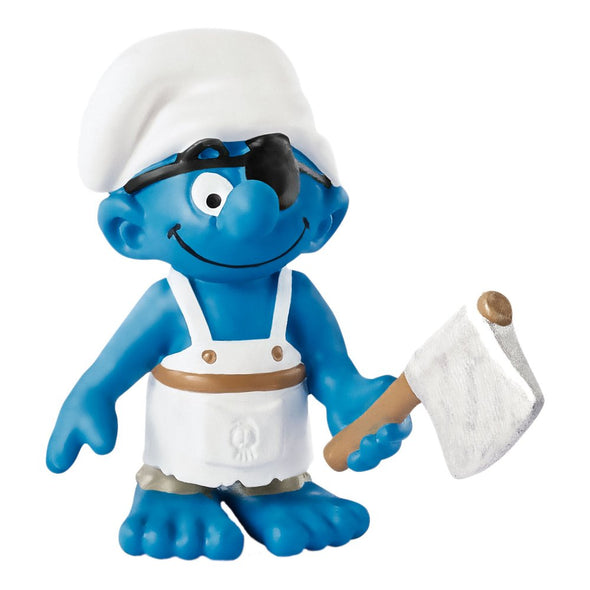 20764 Pirate Ship's Cook Smurf Schleich Smurfs Figurine