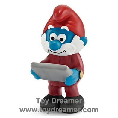 20769 Manager Papa Smurf Schleich Smurfs Figurine 