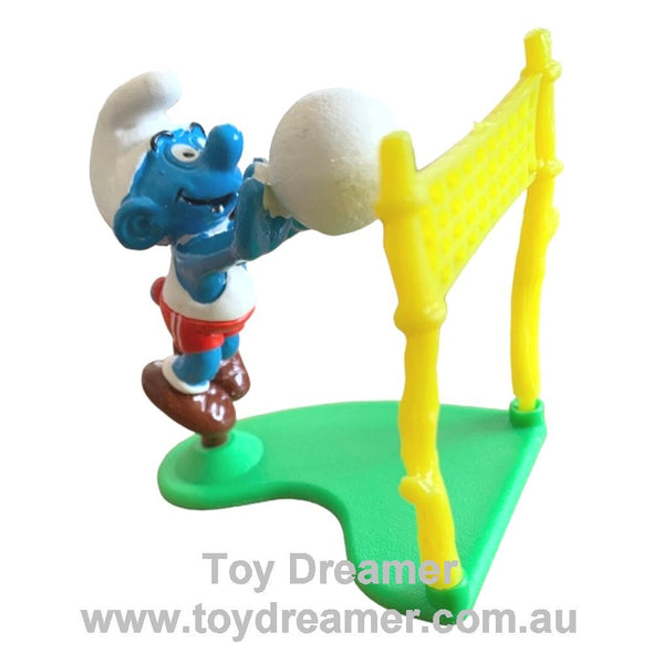 40223 Volleyball Super Smurf Schleich Smurfs Figurine 