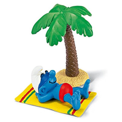40261 Smurf at Beach schleich figure smurf smurfs retired