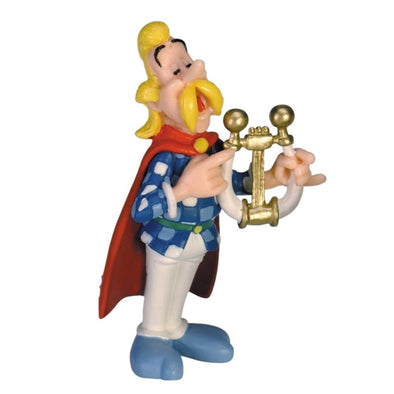 Cacofonix with Harp Asterix Figure Plastoy Cake Topper