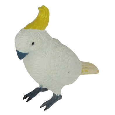 Australian Birds Sulphur-crested Cockatoo Toy Figurine wild life