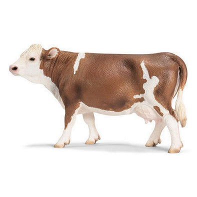 Schleich 13641 Simmental Cow farm life retired figurine