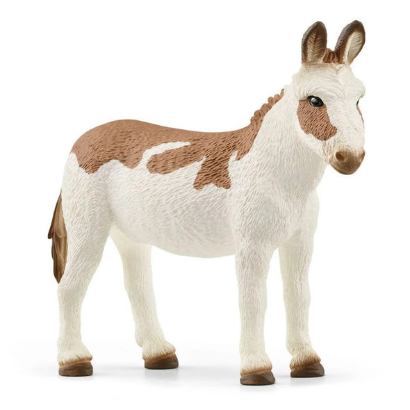 Schleich Donkey - American Spotted Donkey 13961