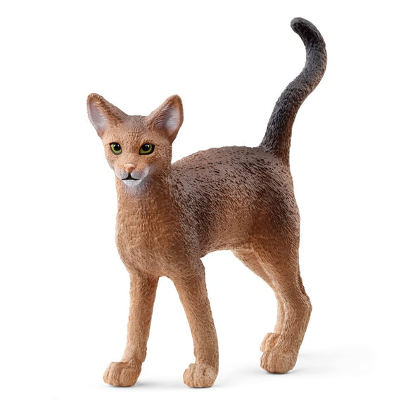 Schleich 13964 Abyssinian Cat farm life figurine