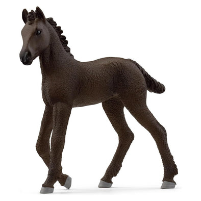 Schleich 13977 Horse Friesian Foal farm life figurine