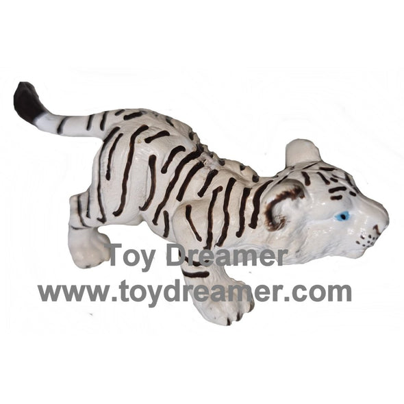 Schleich Tiger - White Tiger Cub, lurking 14093 (with tag!)